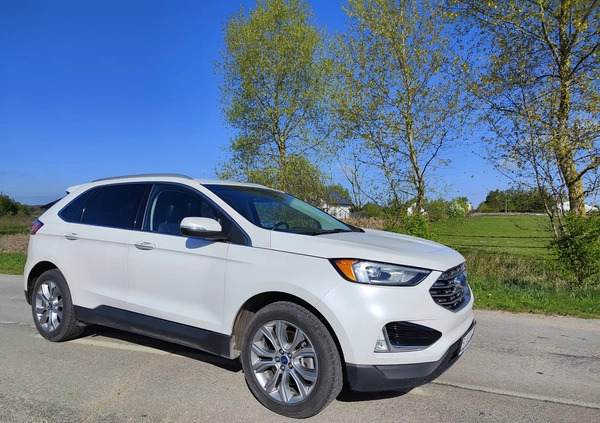 Ford EDGE cena 91500 przebieg: 94300, rok produkcji 2018 z Stawiski małe 191